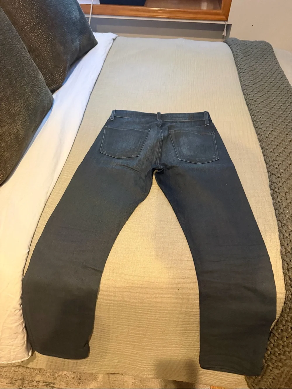7 For All Mankind Men's Skinny Jeans - Faded Blue